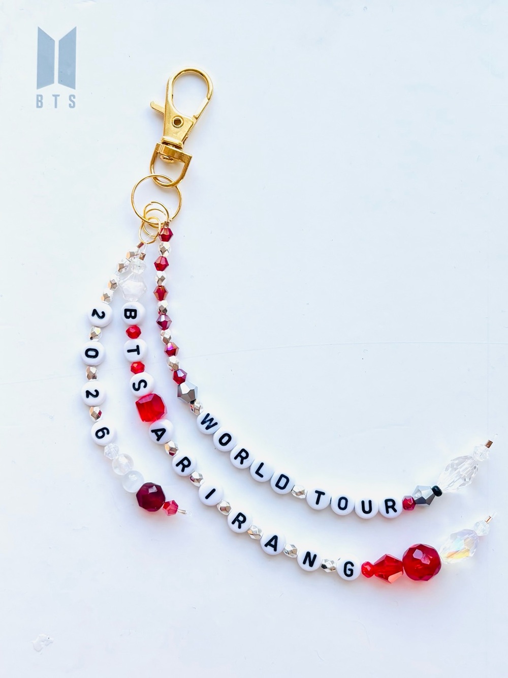 BTS ARIRANG 2026 WORLD TOUR KEYCHAIN